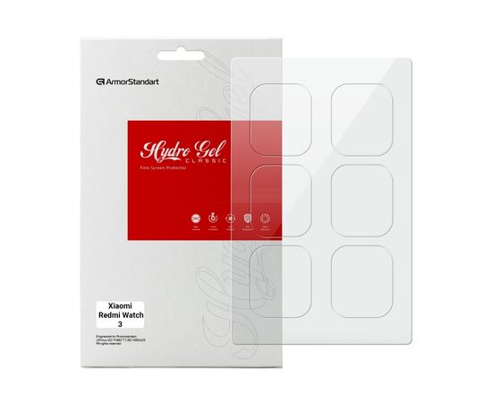Пленка защитная Armorstandart Xiaomi Redmi Watch 3 6 pcs (ARM67090)