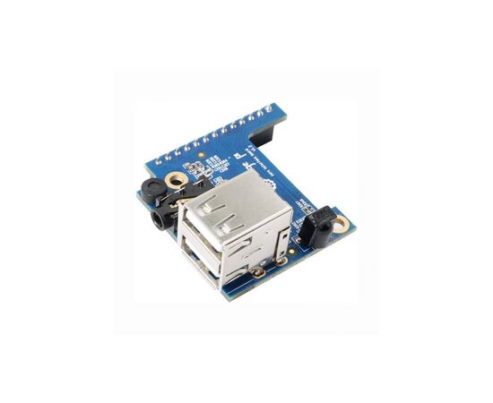 Додаткове обладнання до промислового ПК Orange Pi плата інтерфейсна для Orange Pi Zero 2xUSB,mic,audio in/out (RD013)