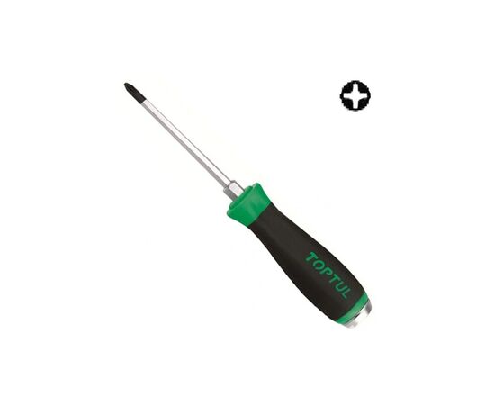 Отвертка Toptul ударная под ключ крестовая PH2x100 (FBGB0210)