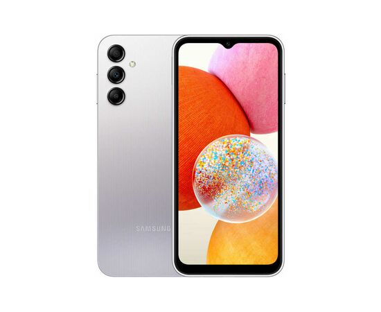 Мобільний телефон Samsung Galaxy A14 LTE 4/128Gb Silver (SM-A145FZSVSEK)