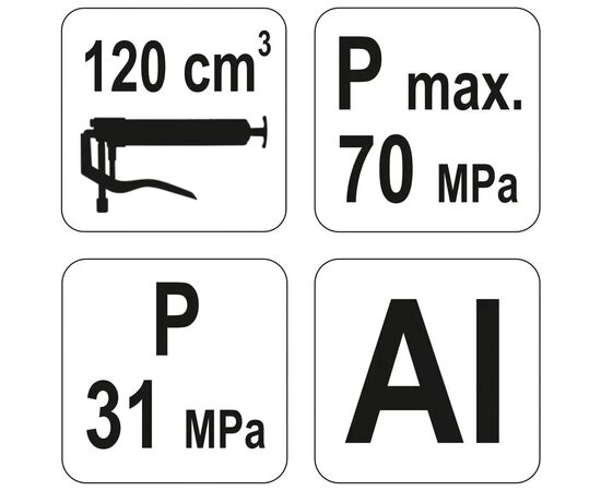 Шприц для смазки Yato YT-0701, изображение 5 Шприц для смазки Yato YT-0701, изображение 5