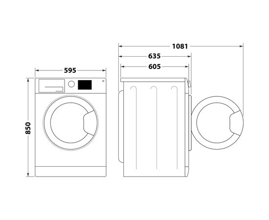 Стиральная машина Whirlpool FFWDB1176258BCVUA, изображение 2