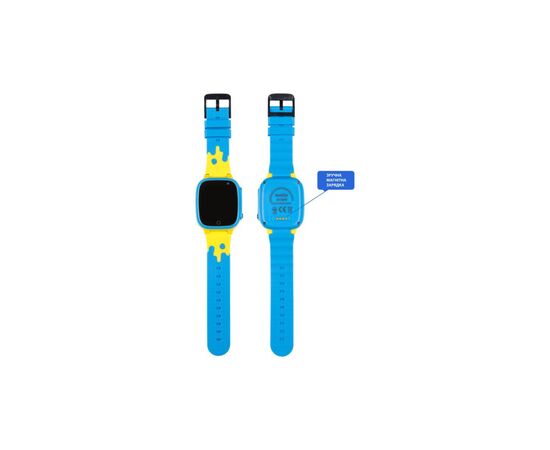 Смарт-часы Amigo GO008 GLORY GPS WIFI Blue-Yellow (976267), изображение 5 Смарт-часы Amigo GO008 GLORY GPS WIFI Blue-Yellow (976267), изображение 5