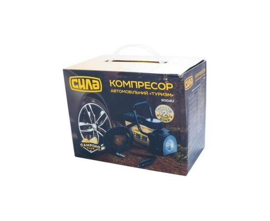 Автомобильный компрессор СИЛА МАКСІ З ЛІХТАРЕМ 35 л / хв 7 Атм (900412-IS), изображение 8 Автомобильный компрессор СИЛА МАКСІ З ЛІХТАРЕМ 35 л / хв 7 Атм (900412-IS), изображение 8