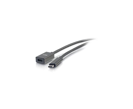 Дата кабель USB-C F to 3.1 USB-C M 3.1 Gen2 0.3m 510Gbps C2G (CG88657), зображення 2 Дата кабель USB-C F to 3.1 USB-C M 3.1 Gen2 0.3m 510Gbps C2G (CG88657), зображення 2