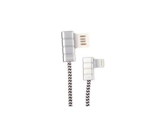 Дата кабель USB 2.0 AM to Lightning 1.0m Gallop Silver 2.4A iKAKU (YT-iK/GA-LS)