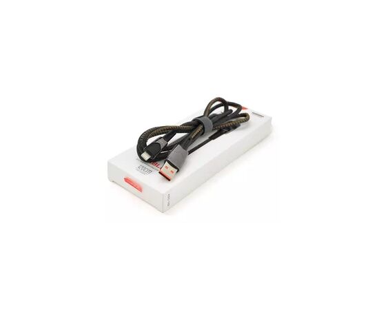 Дата кабель USB 2.0 AM to Lightning 1.2m KSC-192 GEDIAO Black 3.2А iKAKU (KSC-192-L), изображение 2 Дата кабель USB 2.0 AM to Lightning 1.2m KSC-192 GEDIAO Black 3.2А iKAKU (KSC-192-L), изображение 2