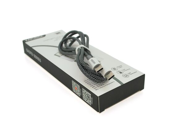 Дата кабель USB 2.0 AM to Lightning 1.0m KSC-723 GAOFEI Black 2.4A iKAKU (KSC-723-B-L)