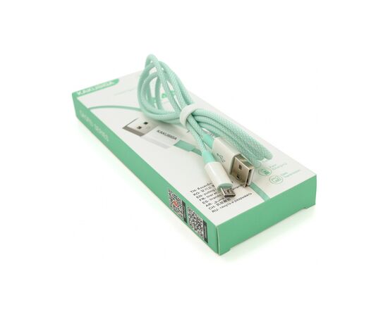 Дата кабель USB 2.0 AM to Micro 5P 1.0m KSC-723 GAOFEI Green 2.4A iKAKU (KSC-723-G)