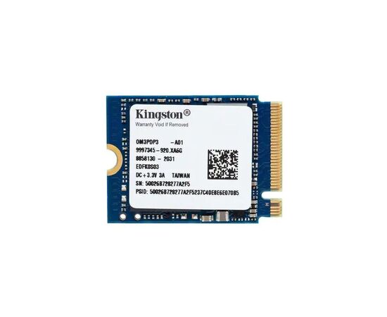 Накопитель SSD M.2 2230 512GB Kingston (OM3PDP3512B-A01)