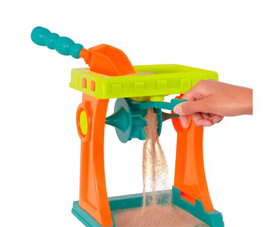 Игрушка для песка Battat Песочная мельница с машинкой и лопаткой (BX2198Z), изображение 4 Игрушка для песка Battat Песочная мельница с машинкой и лопаткой (BX2198Z), изображение 4
