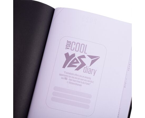 Тижневик Yes А5 недатований Magnific чорний (252352), зображення 5 Тижневик Yes А5 недатований Magnific чорний (252352), зображення 5