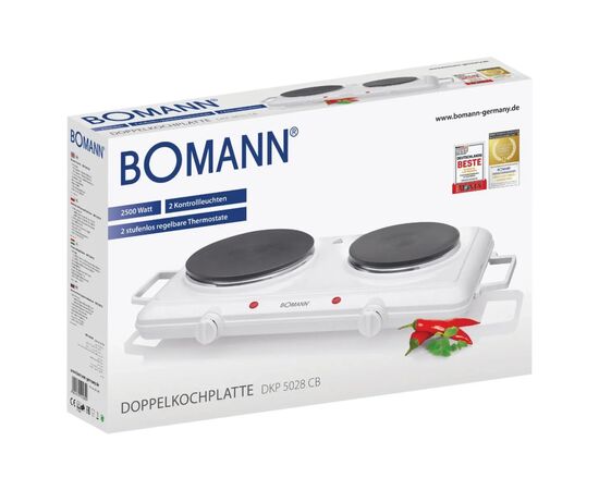 Настольная плита Bomann DKP 5028 CB, изображение 3 Настольная плита Bomann DKP 5028 CB, изображение 3