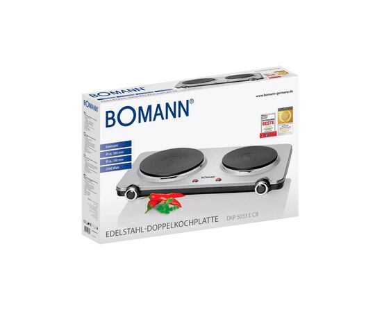 Настольная плита Bomann DKP 5033 CB, изображение 3 Настольная плита Bomann DKP 5033 CB, изображение 3