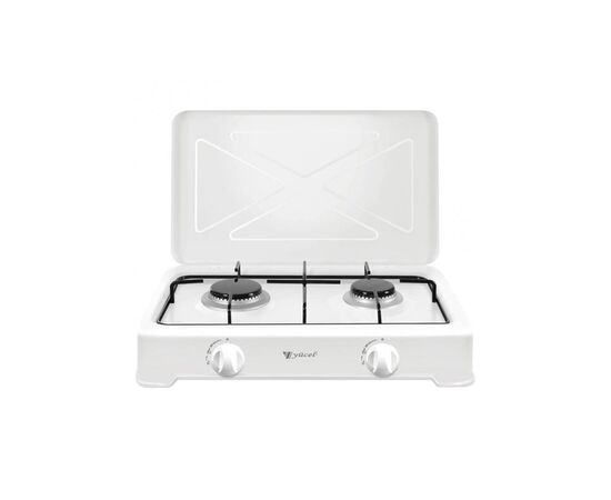 Настольная плита YUCEL O-200-LPG white, изображение 2 Настольная плита YUCEL O-200-LPG white, изображение 2