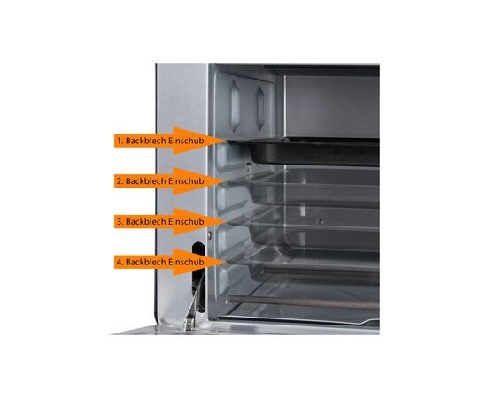 Электропечь Bomann MBG 6023 CB, изображение 4 Электропечь Bomann MBG 6023 CB, изображение 4