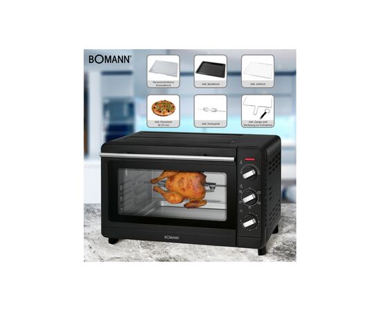 Электропечь Bomann MBG 6023 CB, изображение 5 Электропечь Bomann MBG 6023 CB, изображение 5