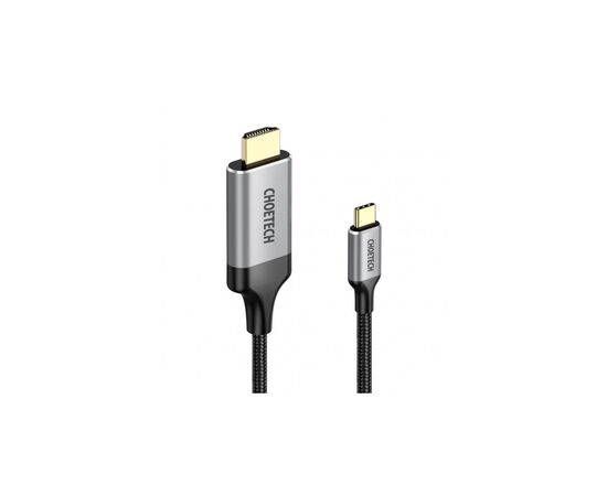 Кабель мультимедийный USB-C to HDMI 1.8m 4K 60Hz Choetech (CH0021-BK), изображение 3 Кабель мультимедийный USB-C to HDMI 1.8m 4K 60Hz Choetech (CH0021-BK), изображение 3