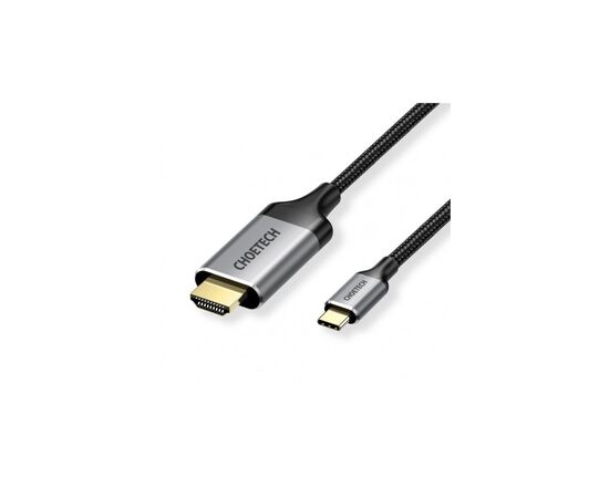 Кабель мультимедийный USB-C to HDMI 1.8m 4K 60Hz Choetech (CH0021-BK)