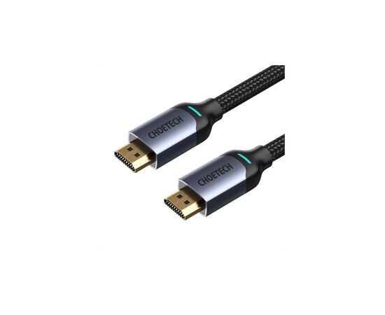 Кабель мультимедийный HDMI to HDMI 2.0m V.2.1 8K 60Hz HDR10 HLG 48Gbps YUV 444 Choetech (XHH01-BK)