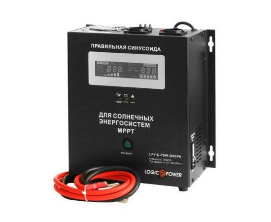 Пристрій безперебійного живлення LogicPower LPY-C-PSW- 2000VA, 24V, МРРТ контролер (4126)