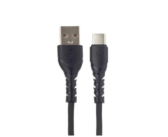 Дата кабель USB 2.0 AM to Type-C 3A black Proda (PD-B47a-BK)