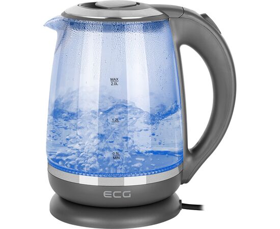 Электрочайник ECG RK 2020 Grey Glass (RK2020 Grey Glass), изображение 4 Электрочайник ECG RK 2020 Grey Glass (RK2020 Grey Glass), изображение 4