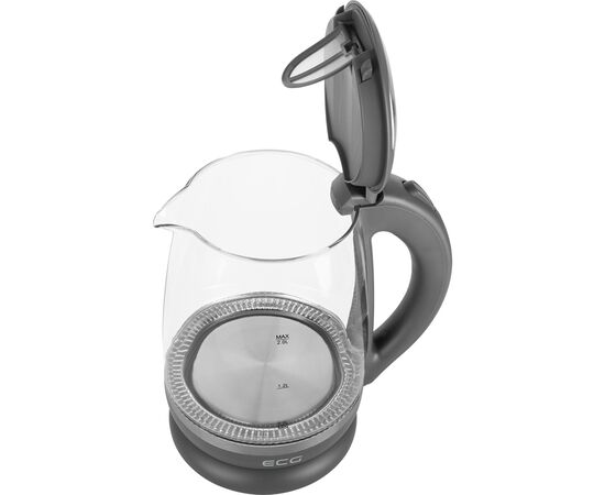 Электрочайник ECG RK 2020 Grey Glass (RK2020 Grey Glass), изображение 7 Электрочайник ECG RK 2020 Grey Glass (RK2020 Grey Glass), изображение 7
