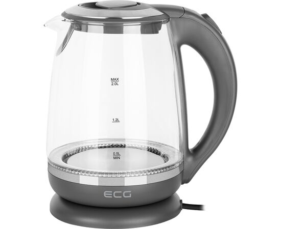 Електрочайник ECG RK 2020 Grey Glass (RK2020 Grey Glass)