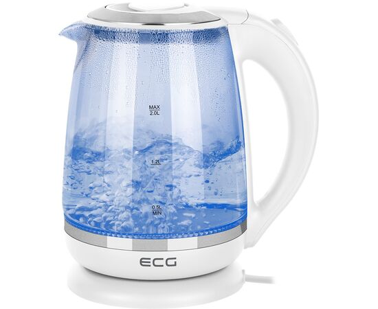 Электрочайник ECG RK 2020 White Glass (RK2020 White Glass), изображение 4 Электрочайник ECG RK 2020 White Glass (RK2020 White Glass), изображение 4
