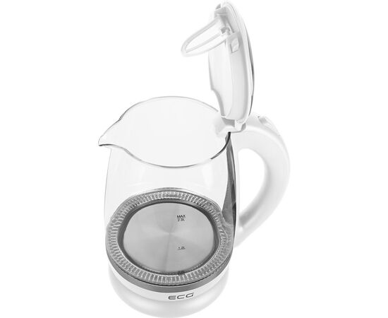 Электрочайник ECG RK 2020 White Glass (RK2020 White Glass), изображение 7 Электрочайник ECG RK 2020 White Glass (RK2020 White Glass), изображение 7