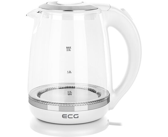 Електрочайник ECG RK 2020 White Glass (RK2020 White Glass)