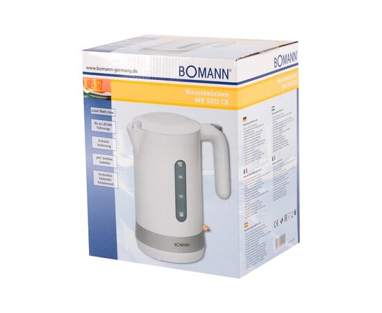 Электрочайник Bomann WK 5012 CB (WK5012CB), изображение 9 Электрочайник Bomann WK 5012 CB (WK5012CB), изображение 9