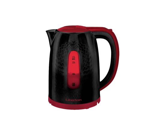 Електрочайник Liberton LEK-6813 black-bordo
