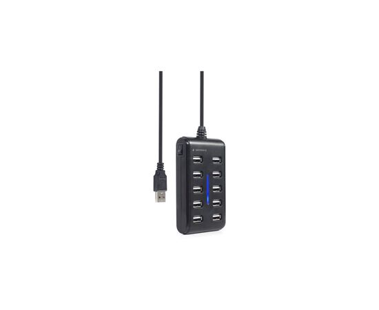 Концентратор Gembird USB 2.0 10 ports black (UHB-U2P10P-01), изображение 4 Концентратор Gembird USB 2.0 10 ports black (UHB-U2P10P-01), изображение 4
