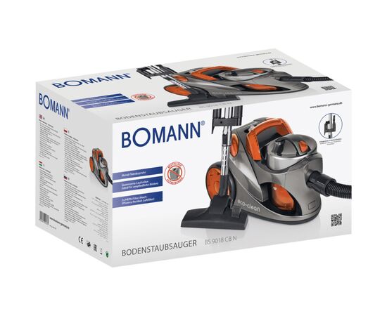 Пылесос Bomann BS 9018 CB N, изображение 6 Пылесос Bomann BS 9018 CB N, изображение 6