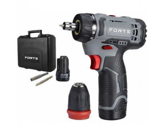 Шуруповерт Forte CDR-12ASC(12V, 1,5A) (123610), изображение 2