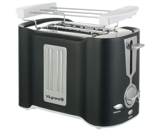 Тостер Vilgrand VT 0929H black, зображення 2