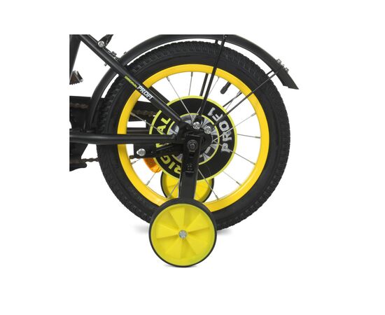 Детский велосипед Profi Original 12" черно-желтый (Y1243 (black/ye), изображение 6 Детский велосипед Profi Original 12" черно-желтый (Y1243 (black/ye), изображение 6