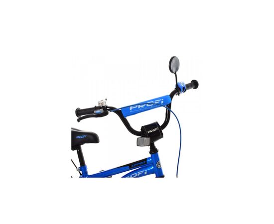 Детский велосипед Prof1 16" Zipper Синий/Черный (Y16212 blue/black), изображение 3 Детский велосипед Prof1 16" Zipper Синий/Черный (Y16212 blue/black), изображение 3
