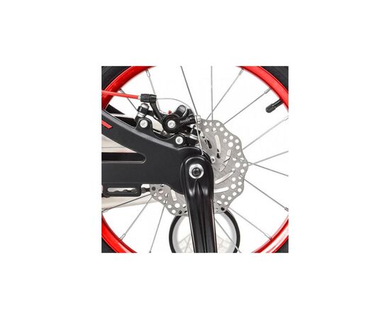 Детский велосипед Prof1 18" Infinity Черный с красным (LMG18201 black/red), изображение 4