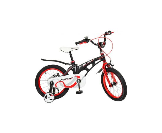 Детский велосипед Prof1 18" Infinity Черный с красным (LMG18201 black/red)
