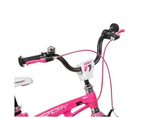 Детский велосипед Prof1 18" Infinity Малиновый с розовым (LMG18203 crimson/pink), изображение 3