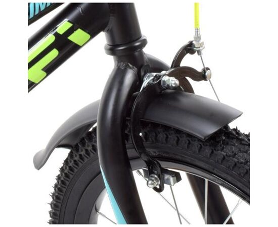 Детский велосипед Prof1 18" Prime Черный (Y18224 black), изображение 4