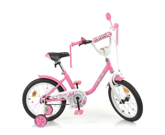 Детский велосипед Prof1 18" Flower Розовый (Y1881 pink), изображение 3 Детский велосипед Prof1 18" Flower Розовый (Y1881 pink), изображение 3
