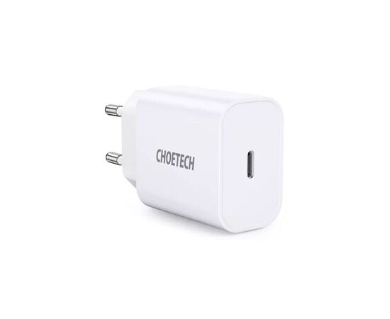 Зарядний пристрій Choetech USB-С 20W PD/QC (Q5004-EU-WH)