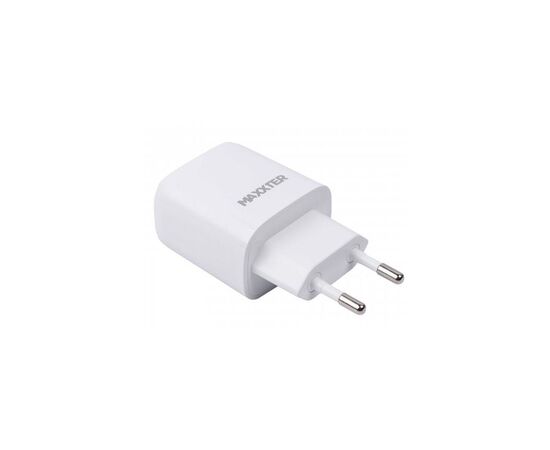 Зарядное устройство Maxxter USB + cable USB-C to Lighting (PD 20W) (WC-PD-CtL-01), изображение 2 Зарядное устройство Maxxter USB + cable USB-C to Lighting (PD 20W) (WC-PD-CtL-01), изображение 2