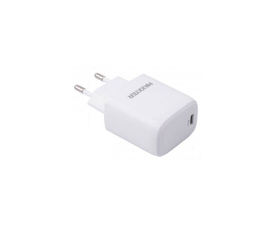 Зарядное устройство Maxxter USB + cable USB-C to Lighting (PD 20W) (WC-PD-CtL-01)