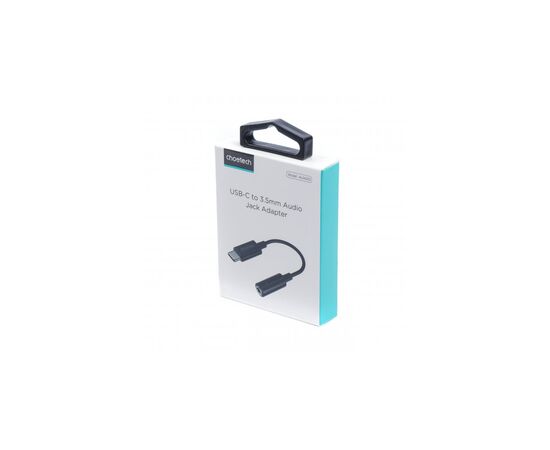Переходник USB-C to 3.5m stereo-audio (CDLA) Choetech (AUX003-BK), изображение 10 Переходник USB-C to 3.5m stereo-audio (CDLA) Choetech (AUX003-BK), изображение 10
