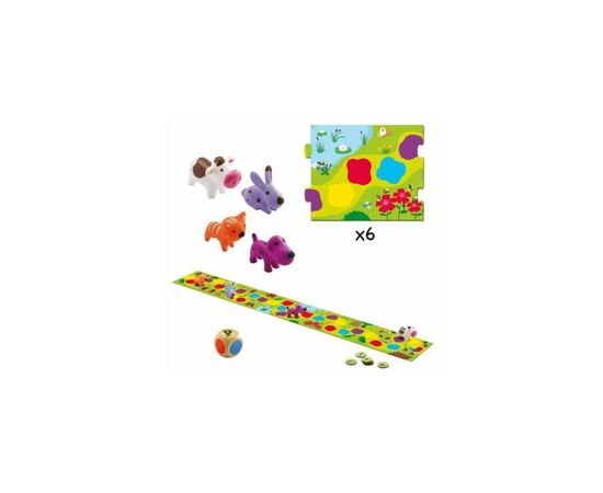 Настільна гра Djeco Маленька доріжка (DJ08550), зображення 2 Настільна гра Djeco Маленька доріжка (DJ08550), зображення 2